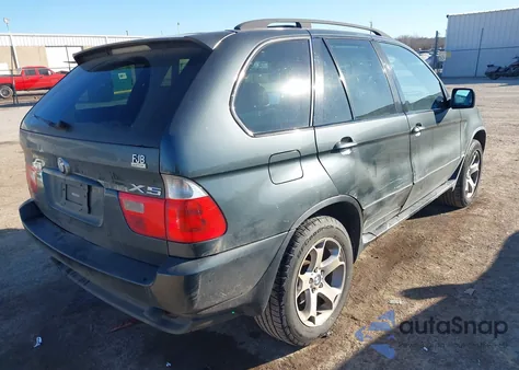 2004 BMW X5 3.0I из США, поврежденный, VIN 5UXFA13514LU42969